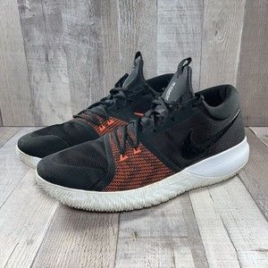 Nike Zoom Assersion Men's Sneakers Black Crimson White Size 14 917505-016